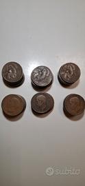 Lotto monete  10 centesimi "ape"