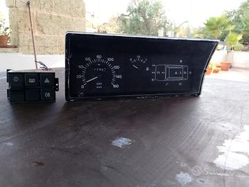 Panda 141 quadrante contachilometri e pulsantiera