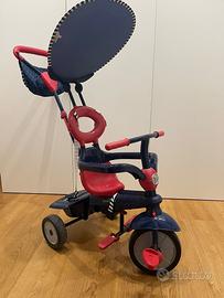 Triciclo 4 in 1 - smart trike rosso e blu perfetto