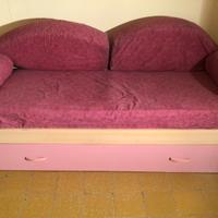 LETTO SINGOLO con SECONDA RETE A CASSETTO