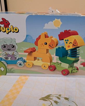 duplo treno animali