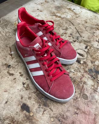 Scarpe Adidas Campus colore rosso