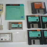 PC Card 10-100 LAN+56K Modem 3COM Megahertz Global
