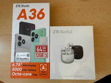 Smartphone ZTE Blade A36 + Buds 2