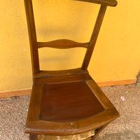 Sedie antiche originali  preghiera