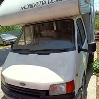 Camper mansardato 5 posti