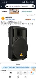 cassa acustica attiva 550w