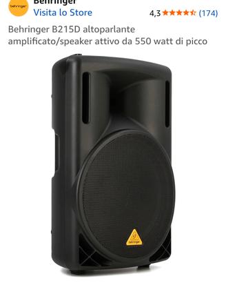 cassa acustica attiva 550w