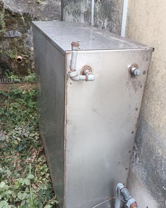 Vasca cisterna acciaio inox