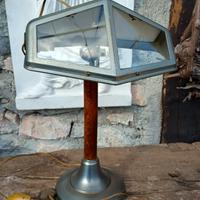lampada da tavolo vintage art decò pirouette
