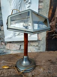 lampada da tavolo vintage art decò pirouette