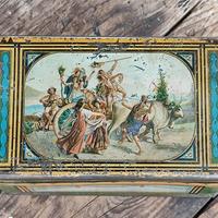 Scatola latta vintage Baratti & Milano