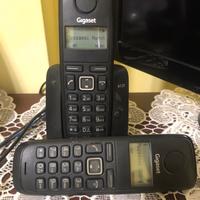 Telefono Cordless Duo Digitale Gigaset A120.