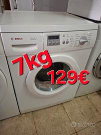 Lavatrice bosch 7kg 1000 giri di centrifuga 