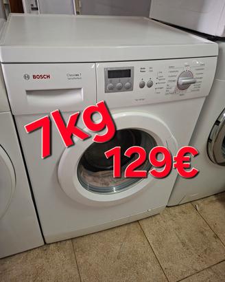 Lavatrice bosch 7kg 1000 giri di centrifuga 
