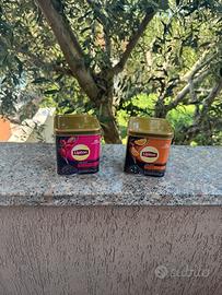 Coppia di scatole in latta Lipton Vuote