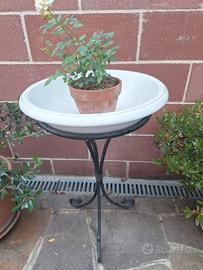 Portavaso in ceramica 