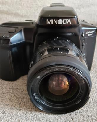 Camera Minolta Dynax 5xi + Obiettivo Zoom + filtri
