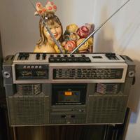 Registratore a Cassette Stereo Vintage Victor Comp