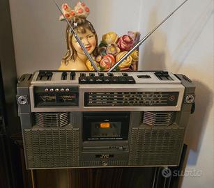 Registratore a Cassette Stereo Vintage Victor Comp