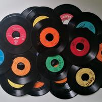 vinili 45 giri per arredo o riciclo creativo 