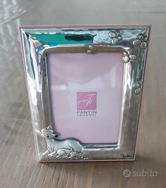 Cornicetta in laminato argento