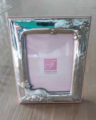 Cornicetta in laminato argento