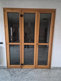 Infissi completi alluminio/legno intera abitazione