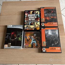 Lotto giochi pc rari