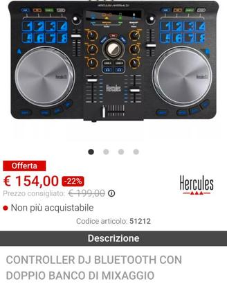 Console Hercules dj
