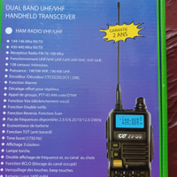 Crt fp 00 vhf uhf dual band