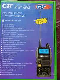 Crt fp 00 vhf uhf dual band