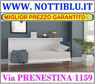 Letto a Scomparsa UGO 1 piazza by Notti Blu