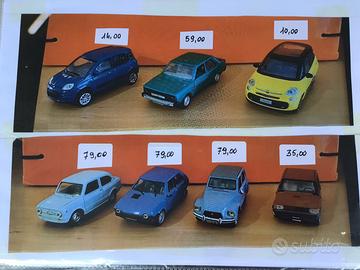 Collezione auto statiche