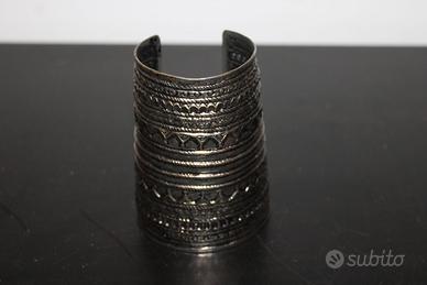Bracciale ferro battuto Artigianale made in Italy