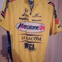 maglia ciclismo Mercatone uno 