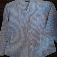 Camicia PROJECT CLASSICO bianca a quadri XL Usata