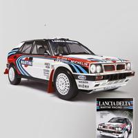 LANCIA DELTA martini racing 1:8 HACHETTE