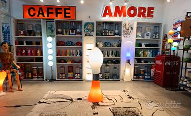 Lampada "Birillo" bicolore Carlo Nason per Mazzega