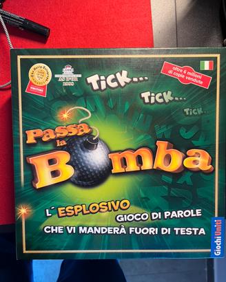 Gioco da tavolo Passa la Bomba Tick...Tack...Bumm