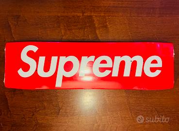 Supreme Uncut Box Logo Skateboard Deck