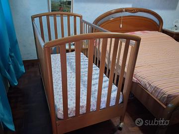 Lettino a sbarre