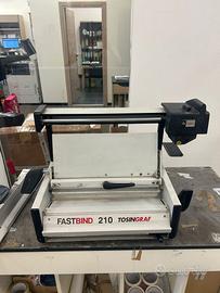 Brossuratrice Tosingraf Pratic 210 e Cordonatrice