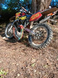 moto cross 125 2 tempi