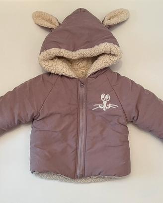 Giacca Piumino Cappotto Bambina 9/12 mesi