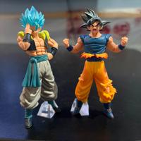 Gogeta e goku gashapon figure dragon ball bandai