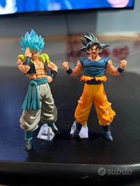 Gogeta e goku gashapon figure dragon ball bandai