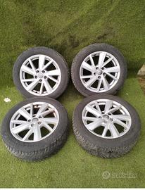 Cerchi e gomme Audi q2 da 215/55/17