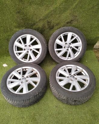 Cerchi e gomme Audi q2 da 215/55/17
