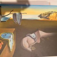 Quadro salvador dali . La persistenza della memori